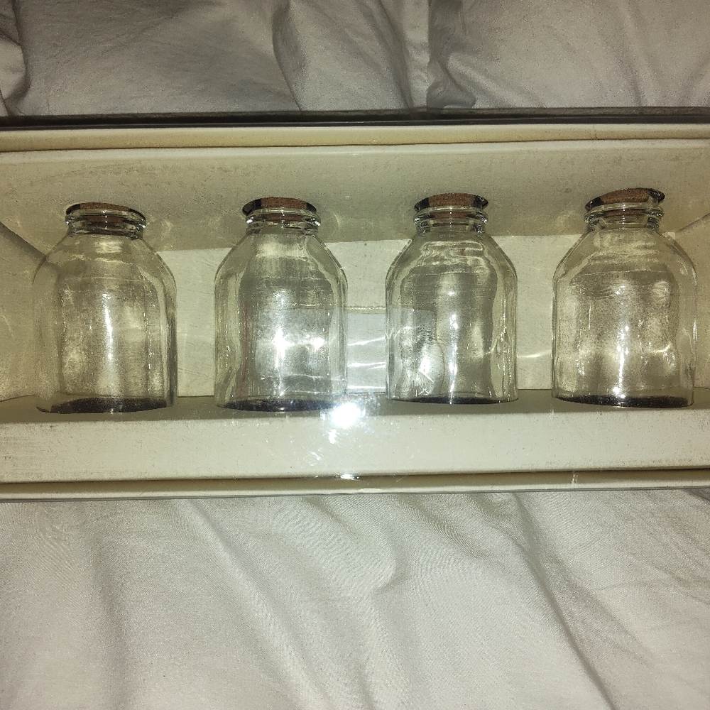 Pottery Barn Message In a Bottle Place card Holders crafts sand sea display